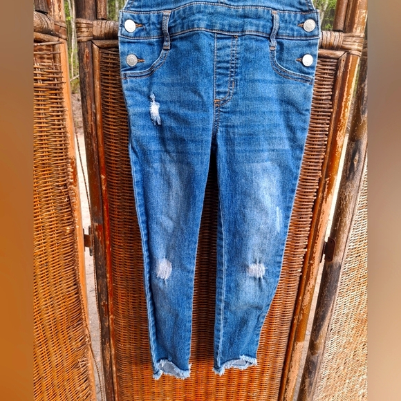 🍀3/15 Denim Blue Girl's Overalls - Picture 2 of 9